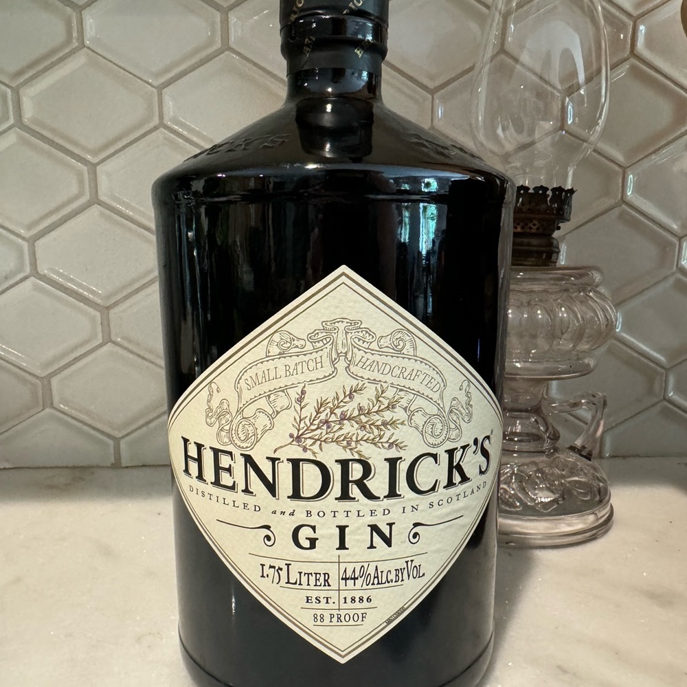 Hendricks Gin Bottle Empty